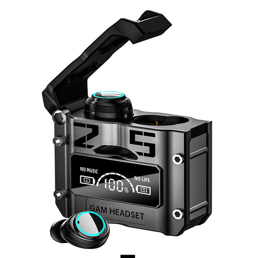 M25 Bluetooth 5.3 Wireless Earbuds – HiFi Sound, LED Battery Display, 40 Hours Backup, Noise Cancelling, Touch Control, Waterproof