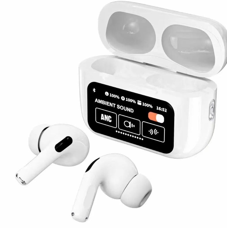 A9 Pro Earbuds- WHITE